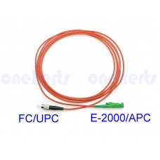 E2000A/FC-MM-XX E2000/APC-FC多模單芯光纖跳線 光纖跳線 E-2000客製化 光纖熔接機 光耦合器 光纖收容箱 光纖維護